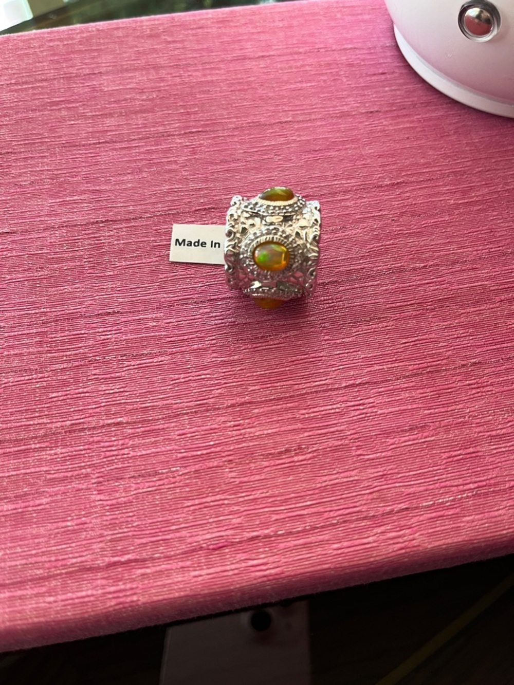 ππππ NWT CHUCK CLEMENCY 925 STERLING SILVER ETHIOPIAN RINGπππ - Picture 4 of 5